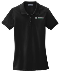 LK8000-Ladies Uniform Pique Polo - Black